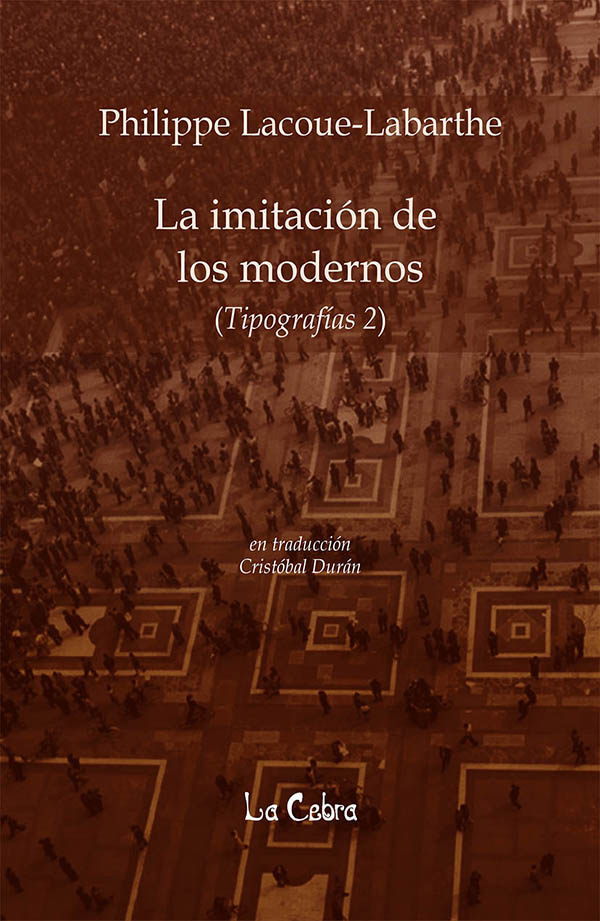 LA IMITACIÓN DE LOS MODERNOS - (Tipografías 2)