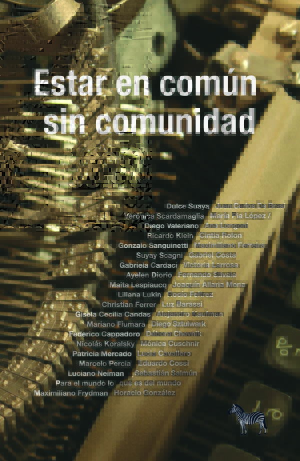 Estar en común sin comunidad