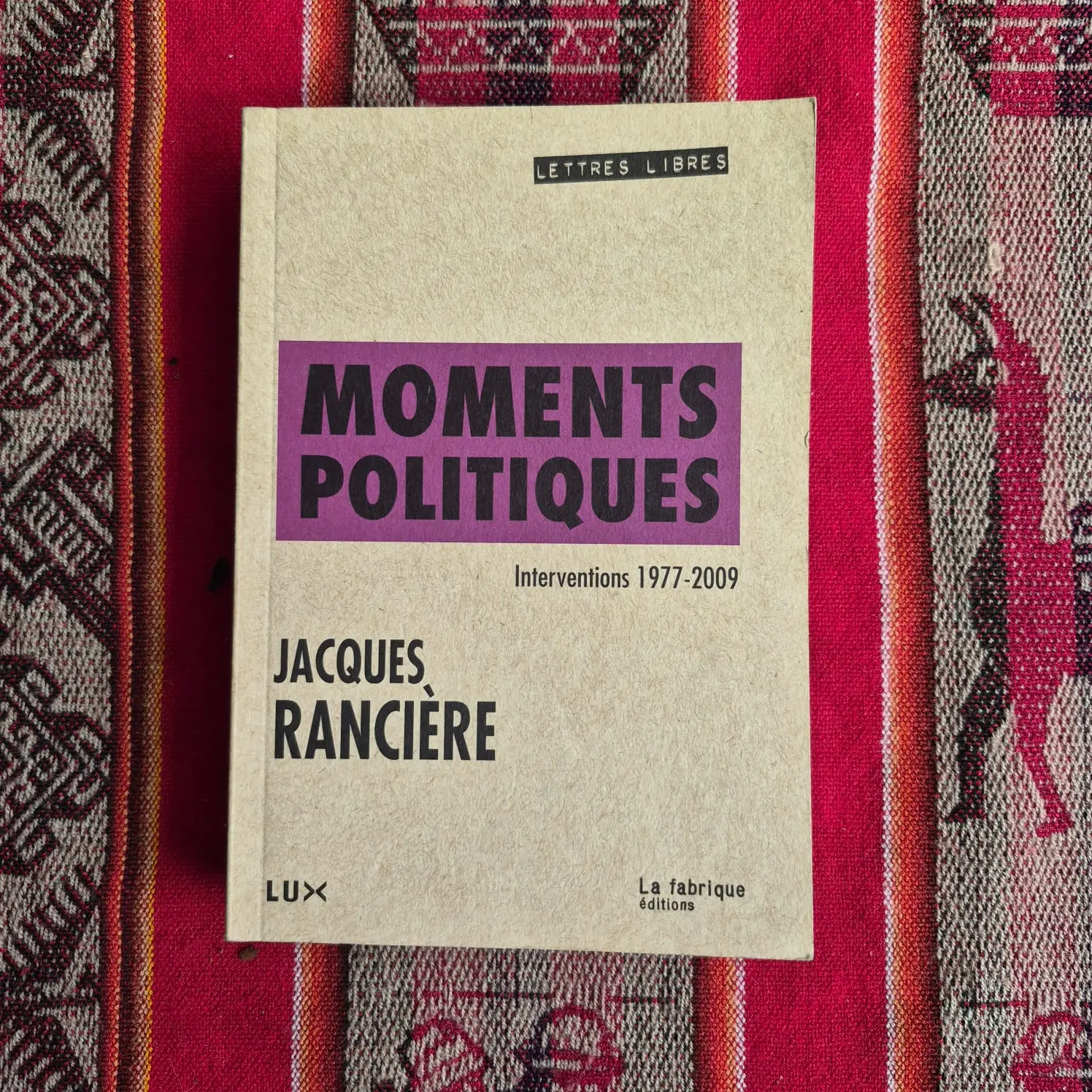 Moments politiques