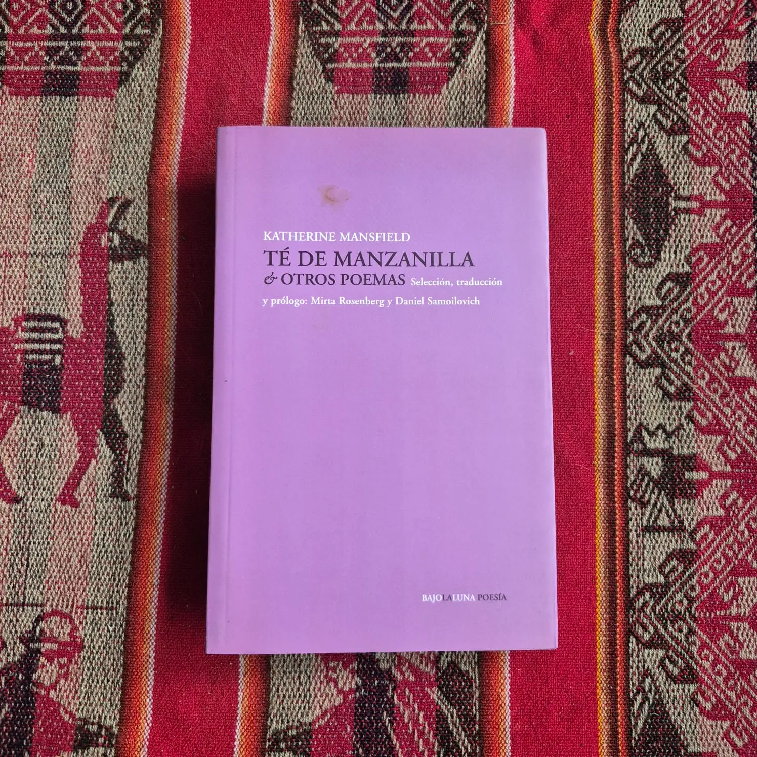 Té de manzanilla e otros poemas